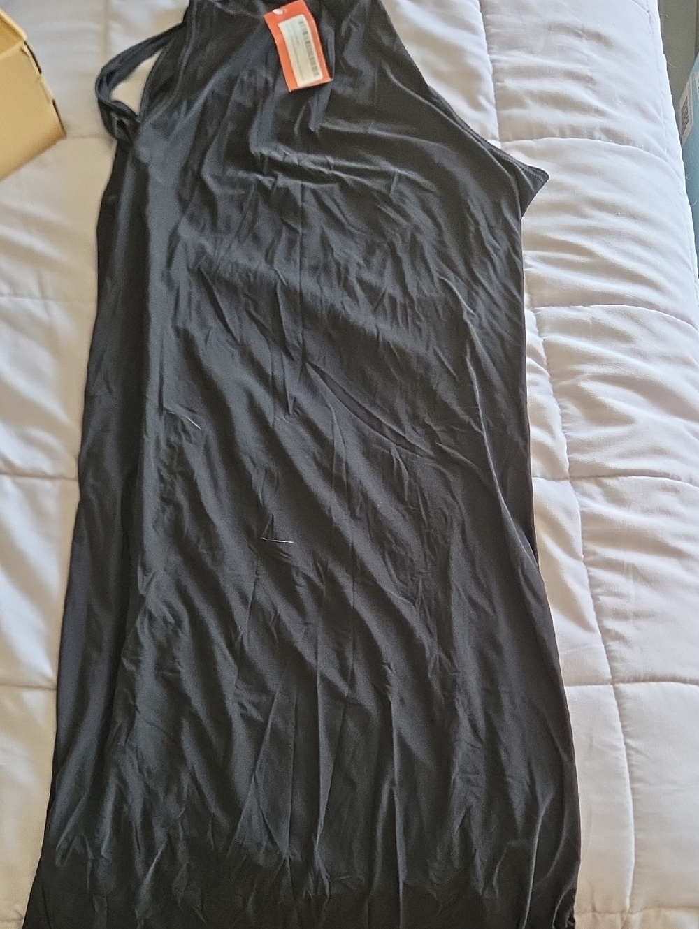 Boohoo Black Maxi Dress